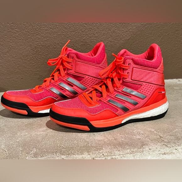 Adidas Vibe Energy Boost Training Women's Shoes Size 7.5 Solar Red - Picture 2 of 12